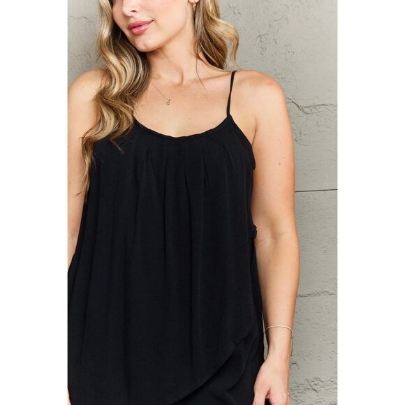 Ninexis Hang Loose Tulip Hem Cami Top - Picture 4 of 4